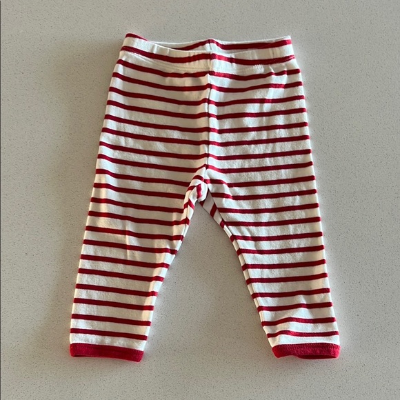 Red and White Striped Kids Pajamas - Picture 4 of 6